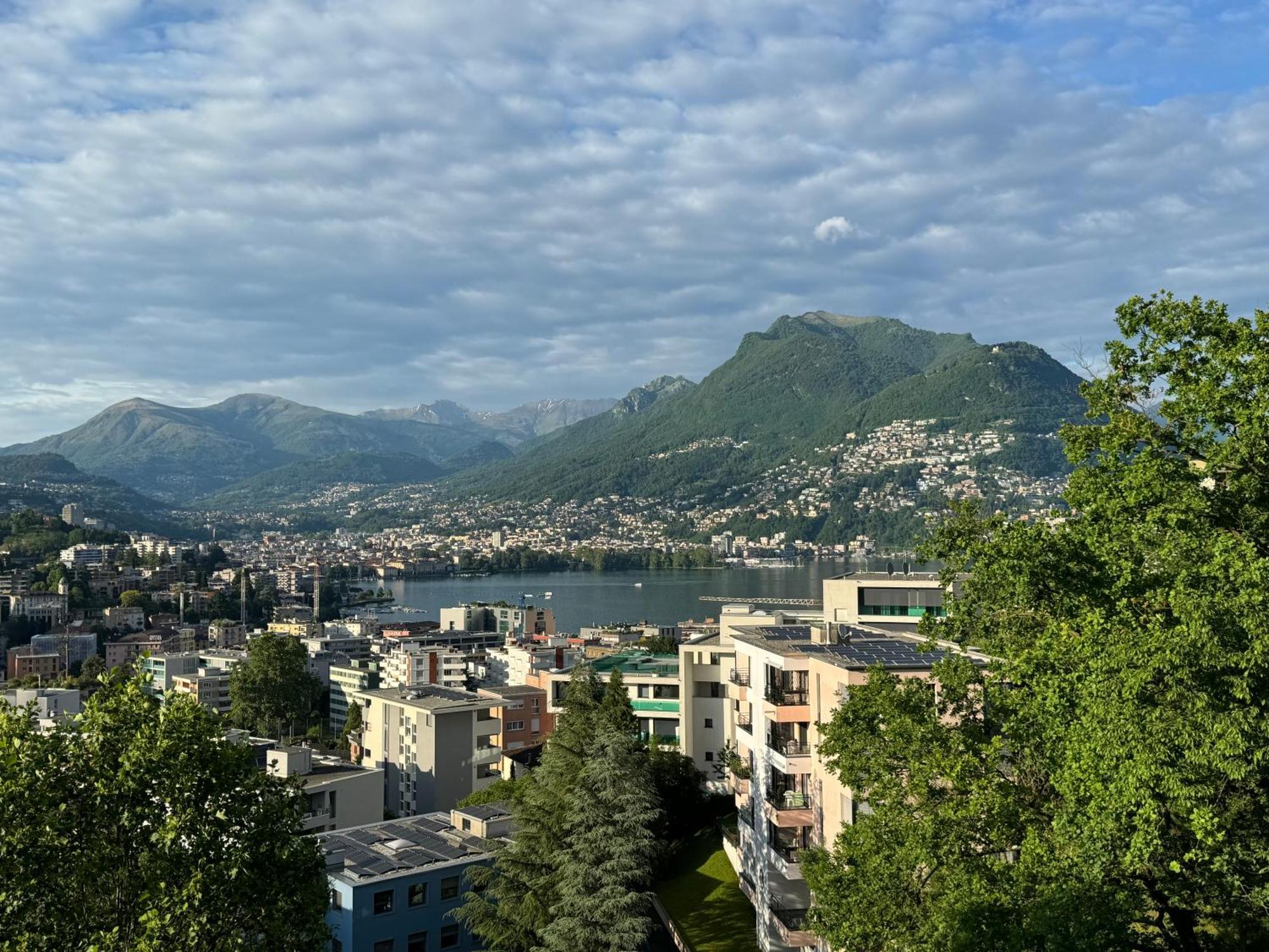 Panorama Suite In Lugano - Pazzallo Paradiso Exterior foto