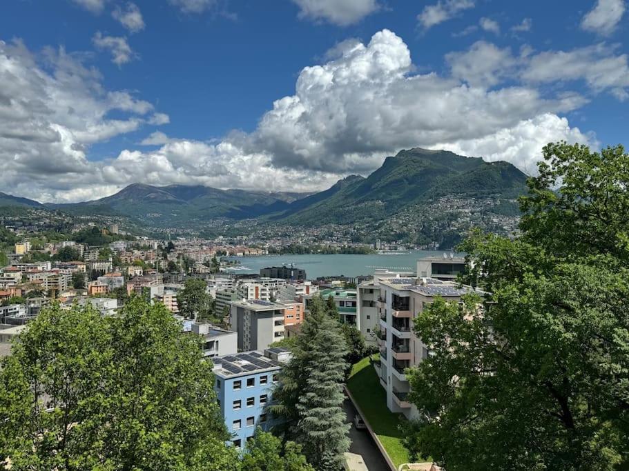 Panorama Suite In Lugano - Pazzallo Paradiso Exterior foto